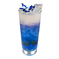 Butterfly Pea Lemon Iced Tea